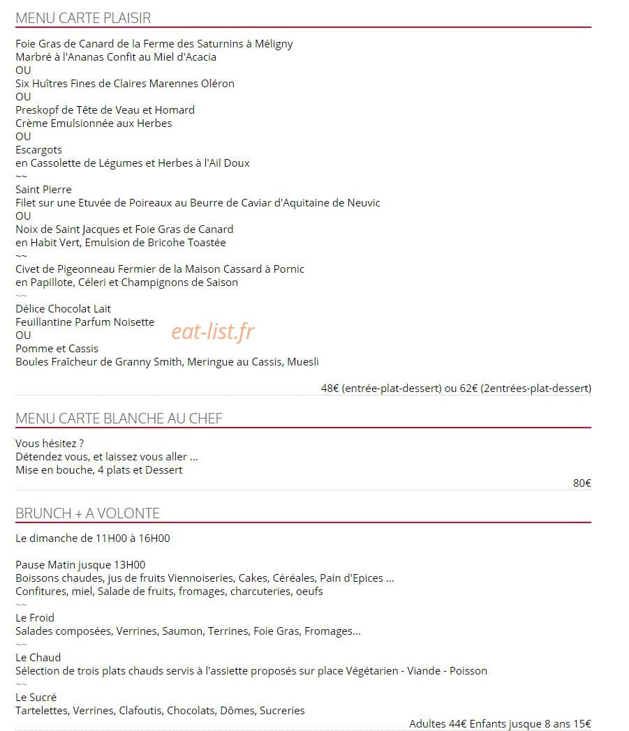 Le Capucin — carte page 3