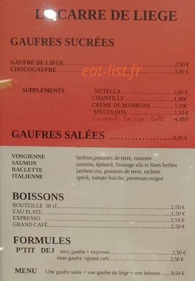 Le Carré de Liège — carte page 1