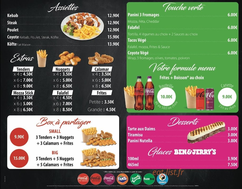 Le Coyote — carte page 3
