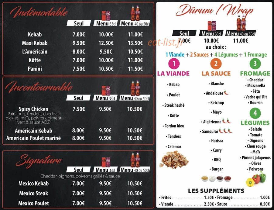 Le Coyote — carte page 2