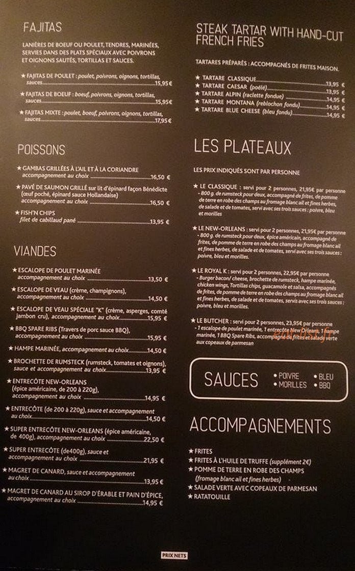 Le K — carte page 3