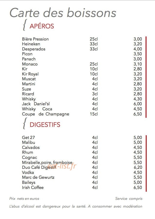 Le local — carte page 2
