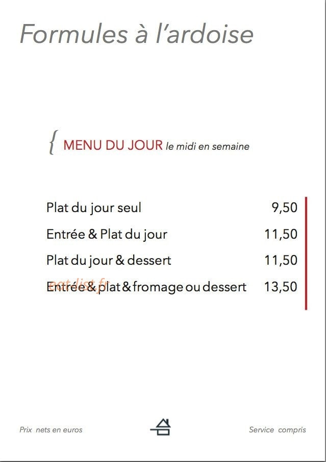 Le local — carte page 4