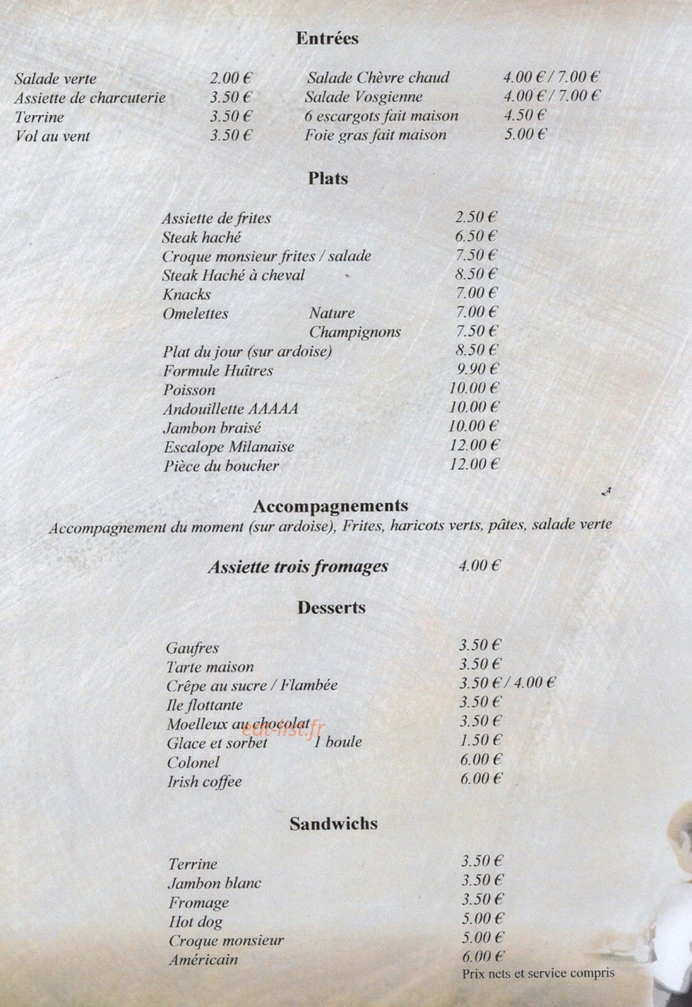 Le Médrevil — carte page 1