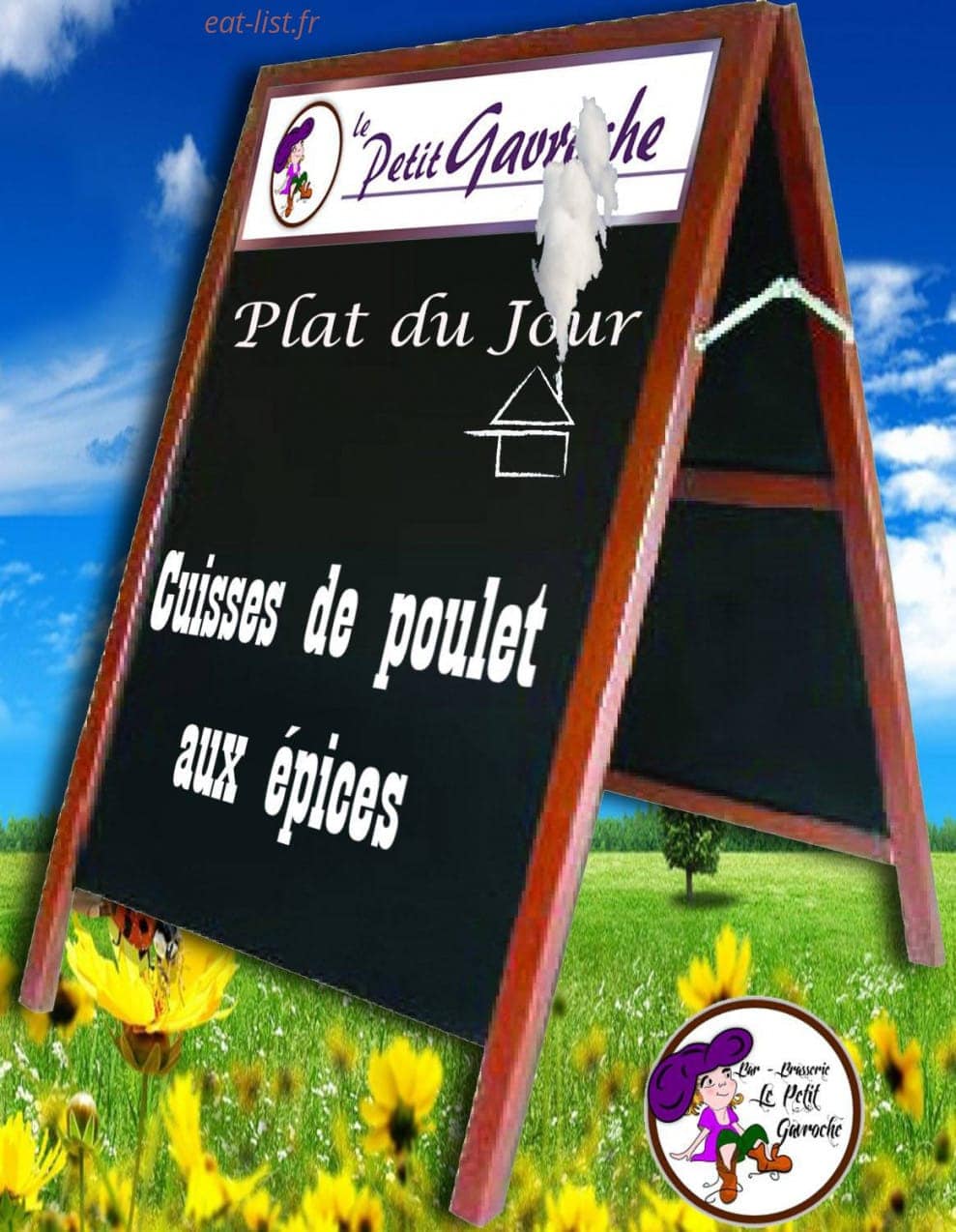 Le Petit Gavroche — carte page 1
