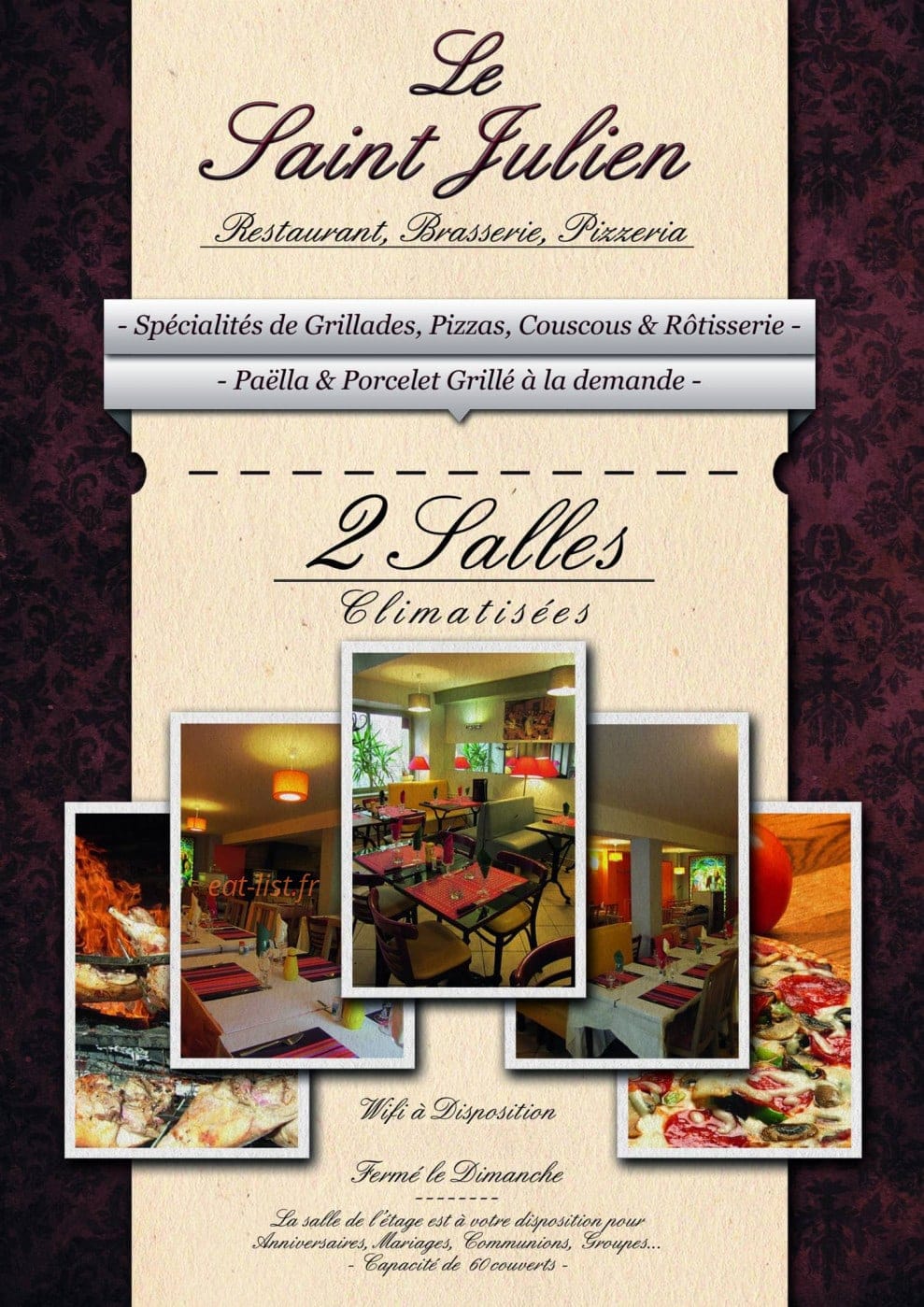 Le Saint Julien — carte page 1