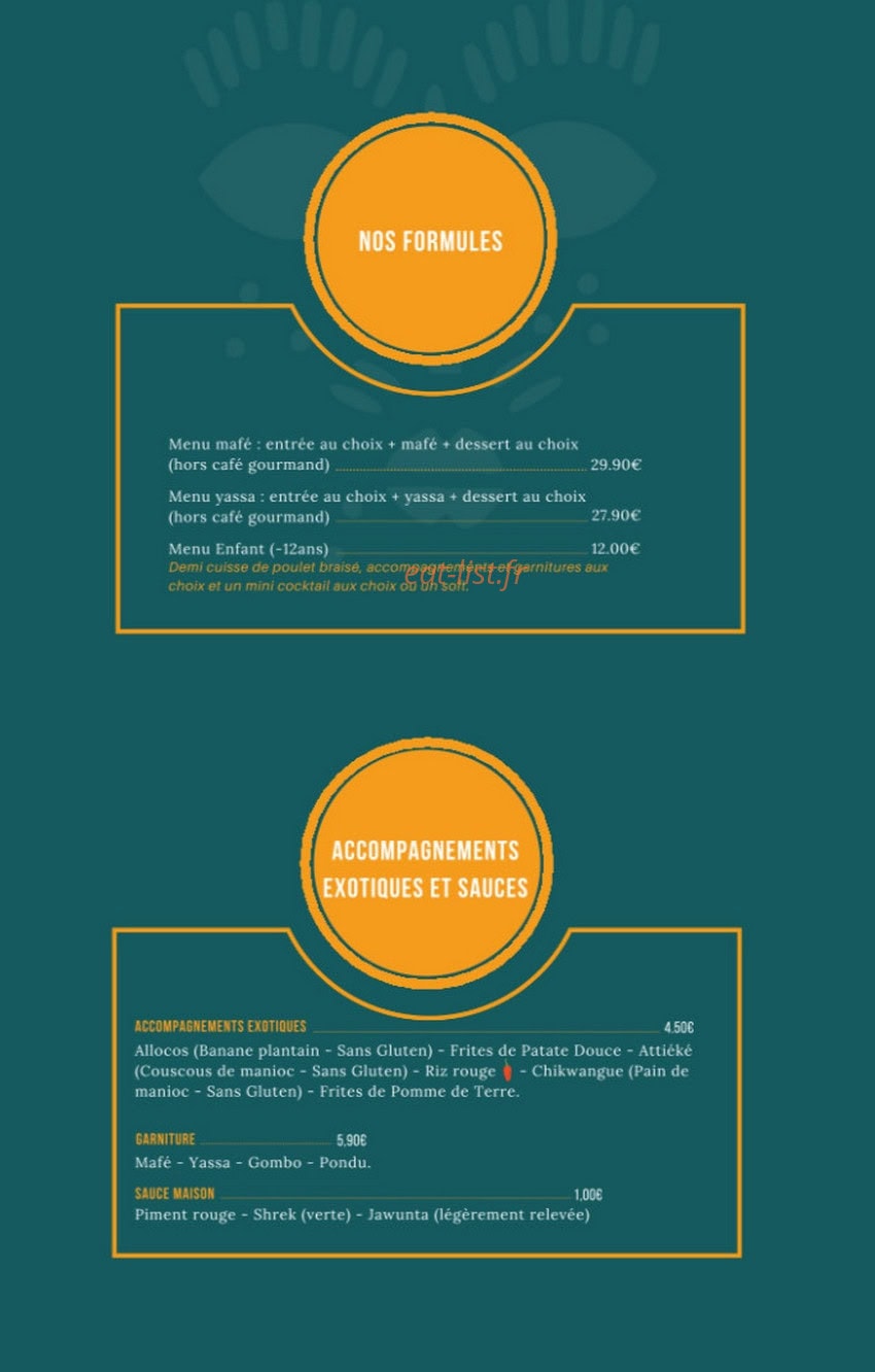 Le Village — carte page 7
