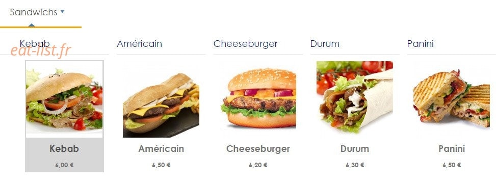 Leopol kebab — carte page 2