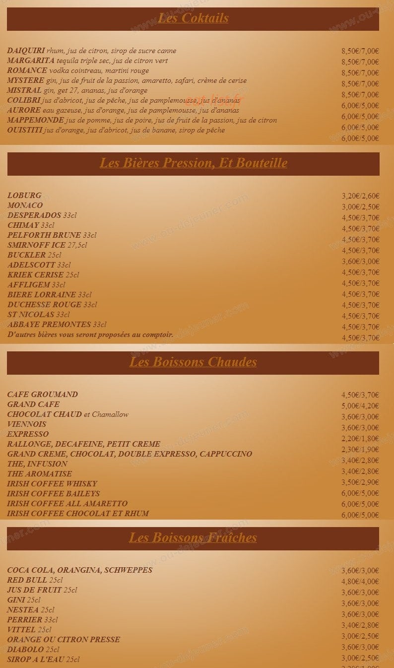 Les cesars — carte page 5