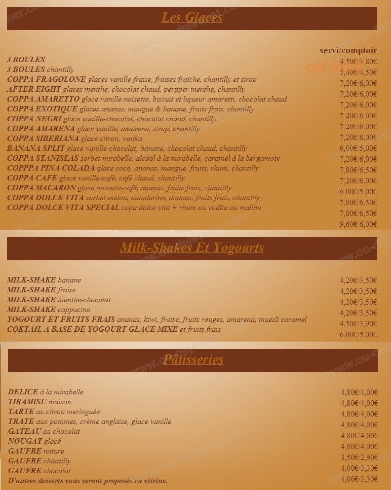 Les cesars — carte page 4