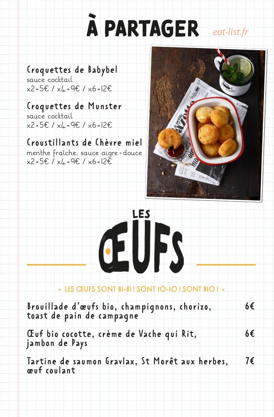 Les Fils à Maman — carte page 3