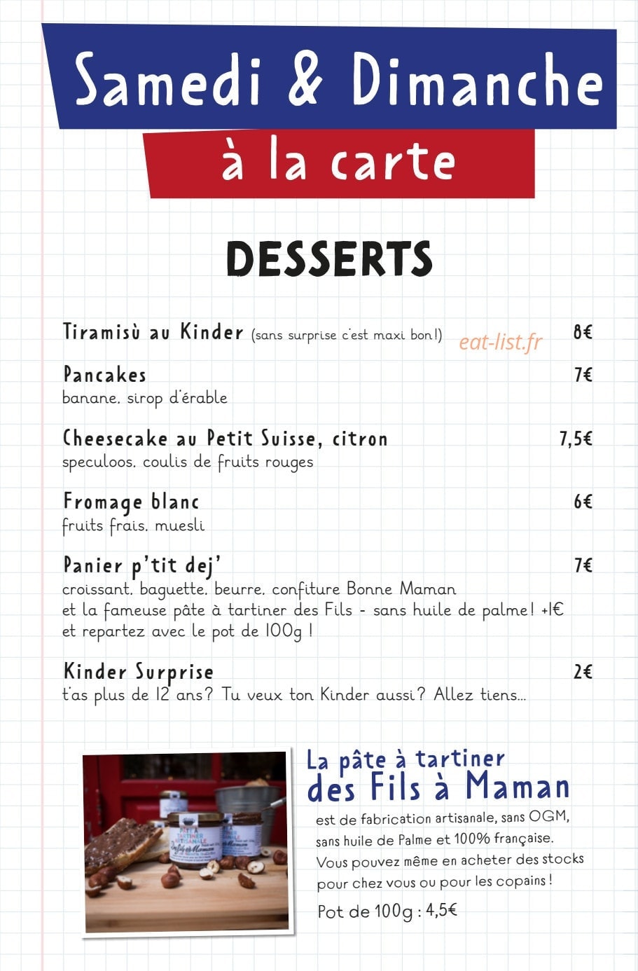 Les Fils à Maman — carte page 14