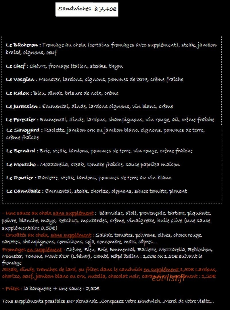 Les P'tits Oignons — carte page 3