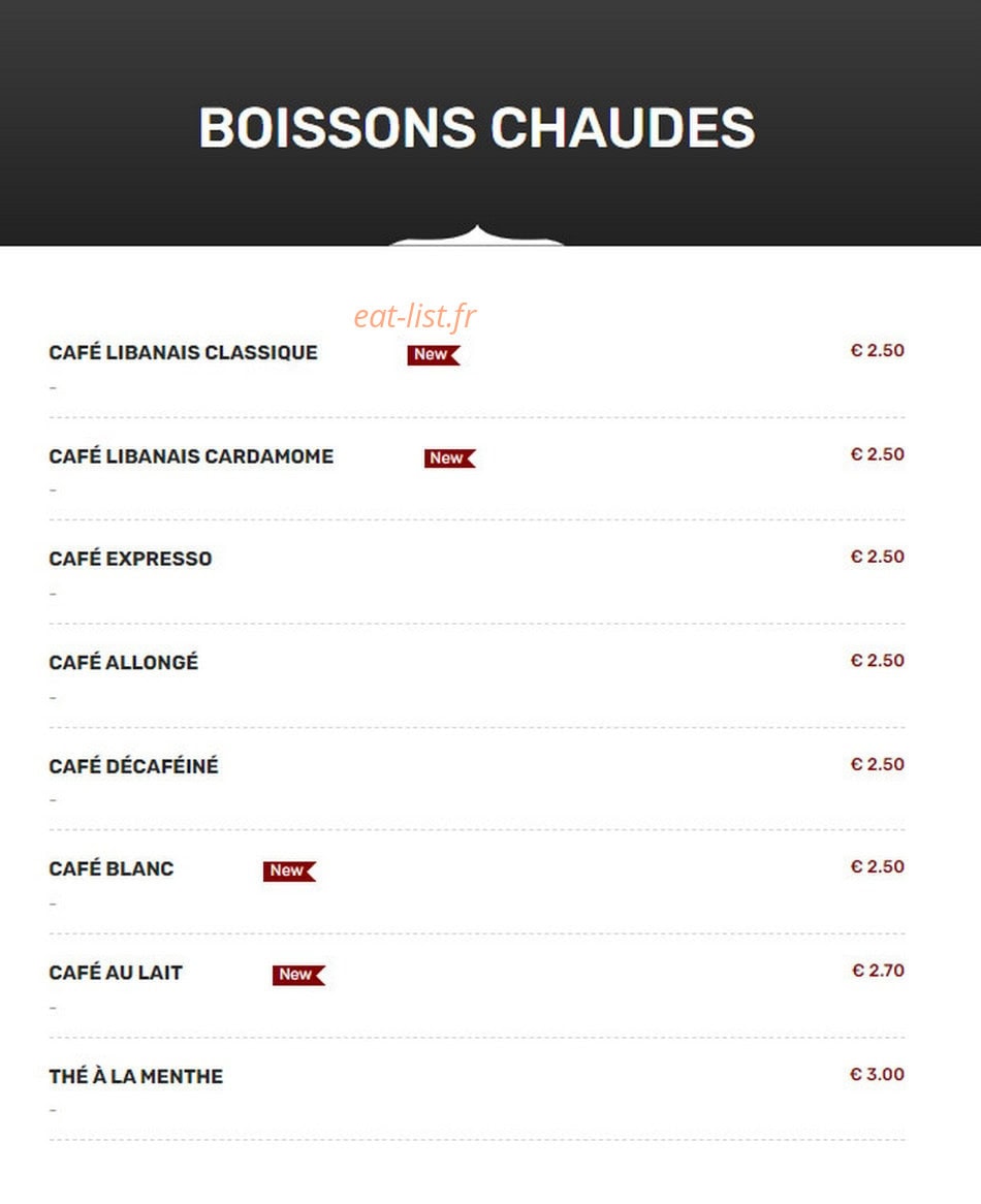 M.Houmous — carte page 8