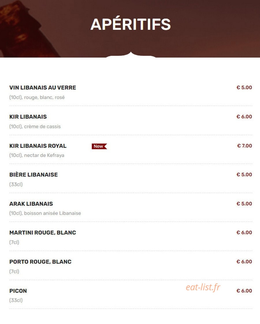 M.Houmous — carte page 6
