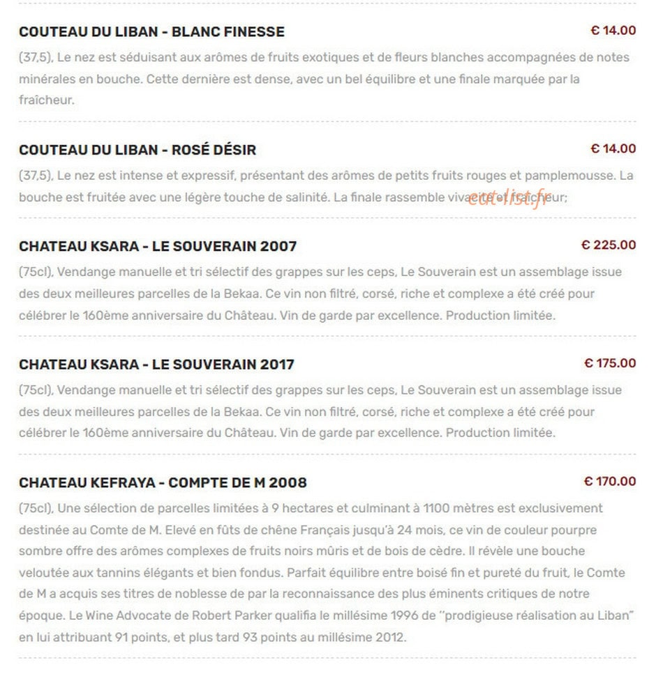 M.Houmous — carte page 11