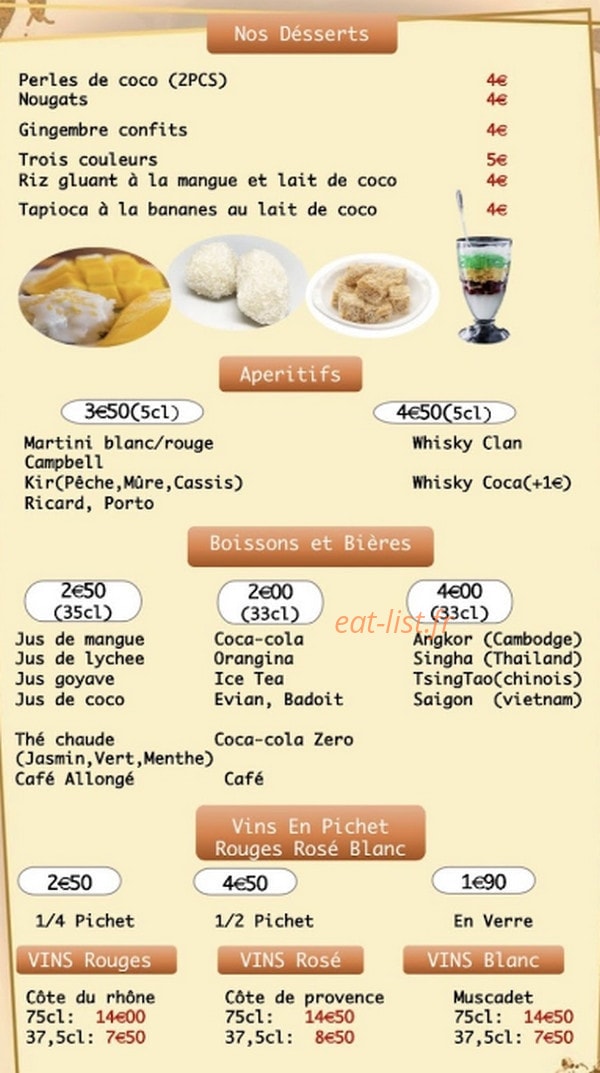 Maison d'Asie — carte page 4