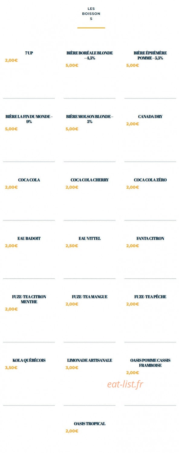 Mon Caribou — carte page 5