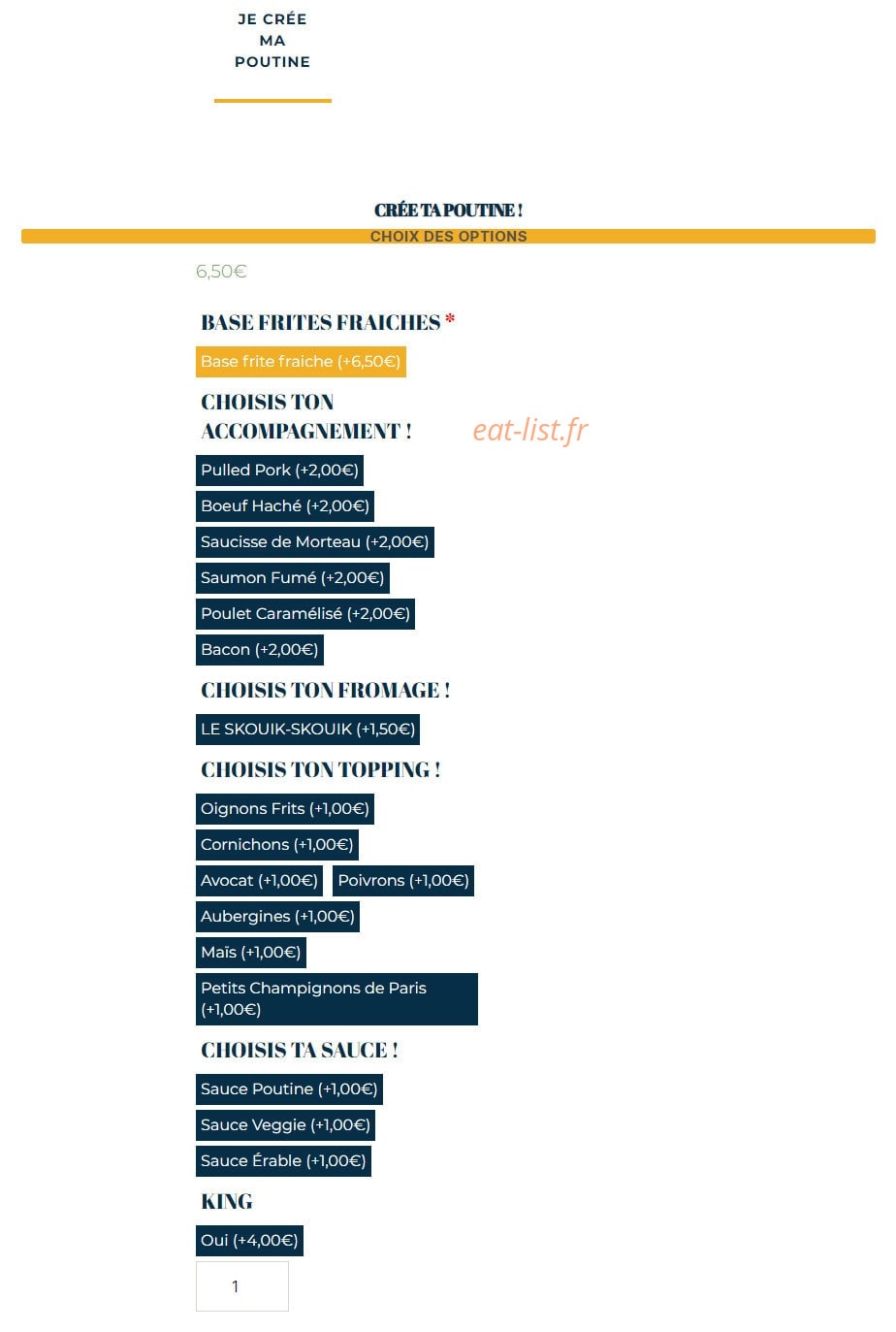 Mon Caribou — carte page 2