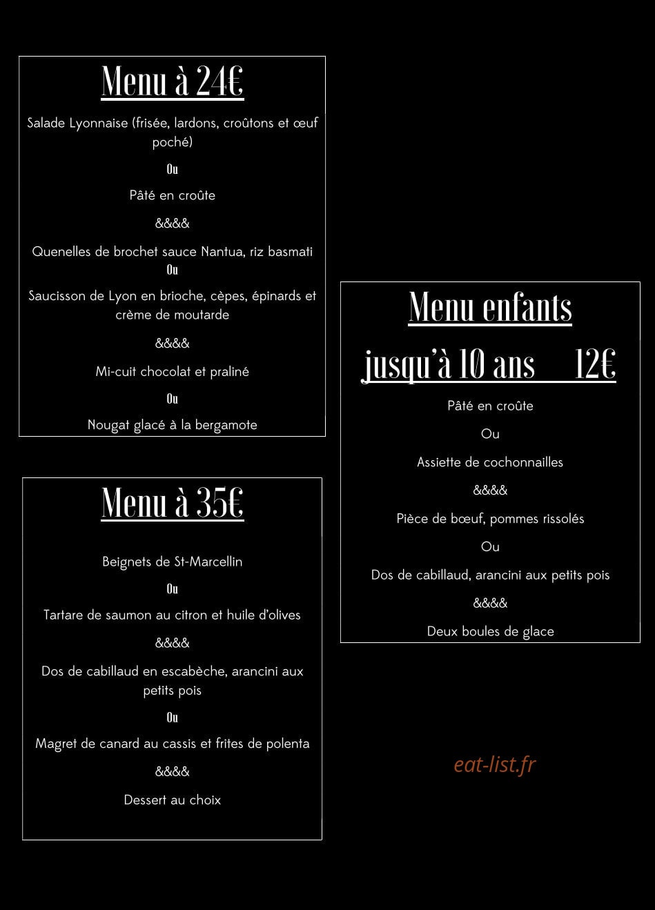 Mon Petit Bouchon — carte page 3