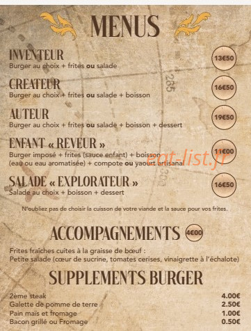 Octavius Burger — carte page 2