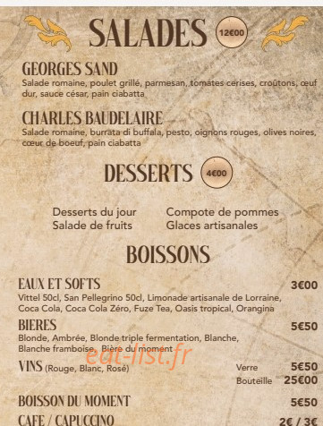 Octavius Burger — carte page 4