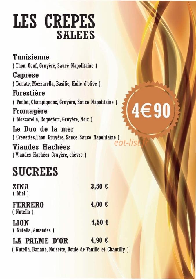 Palmedor — carte page 5