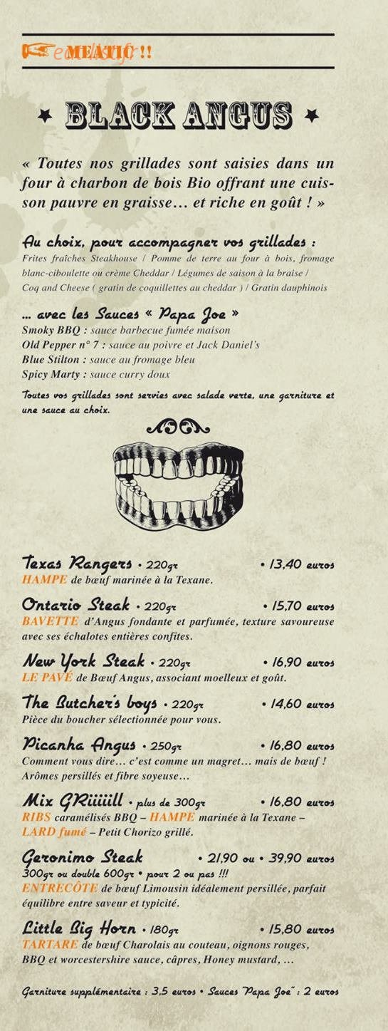 Papa Joe — carte page 4