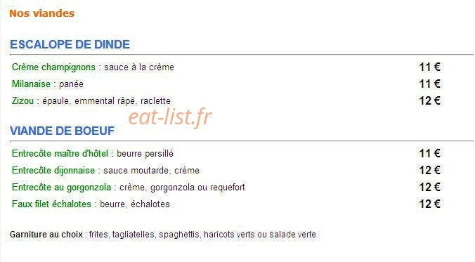 Pizzeria Adriatica — carte page 6