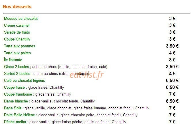 Pizzeria Adriatica — carte page 7