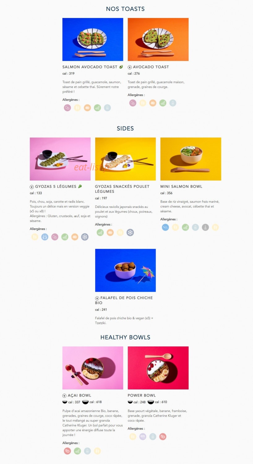 Pokawa — carte page 3