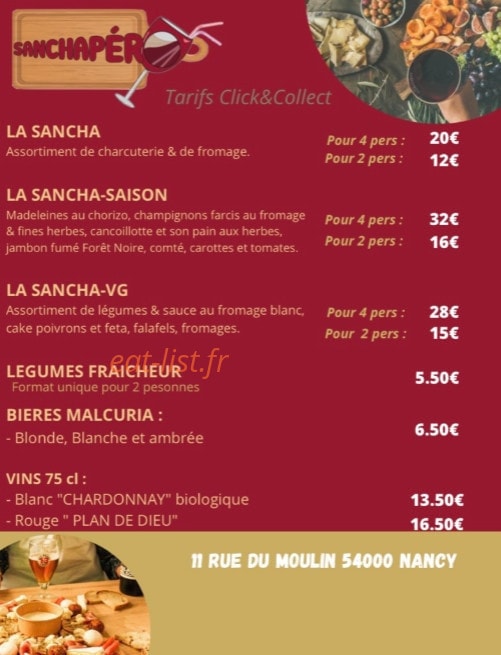 Sanchapéro — carte page 1