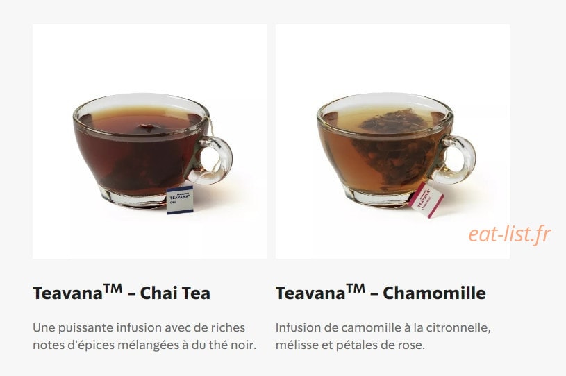 Starbucks Coffee — carte page 31