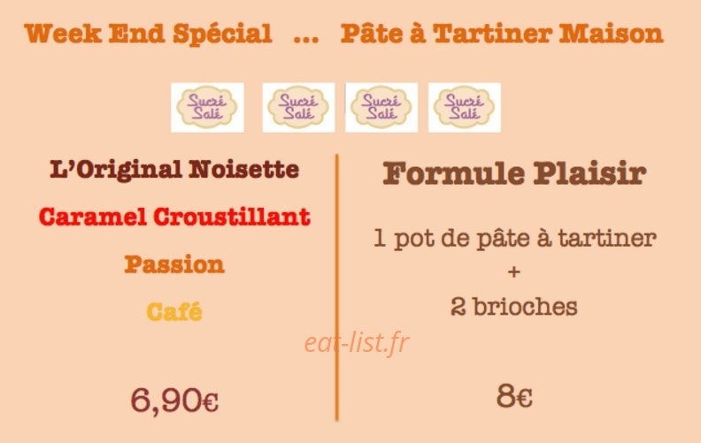 Sucré-Salé — carte page 2