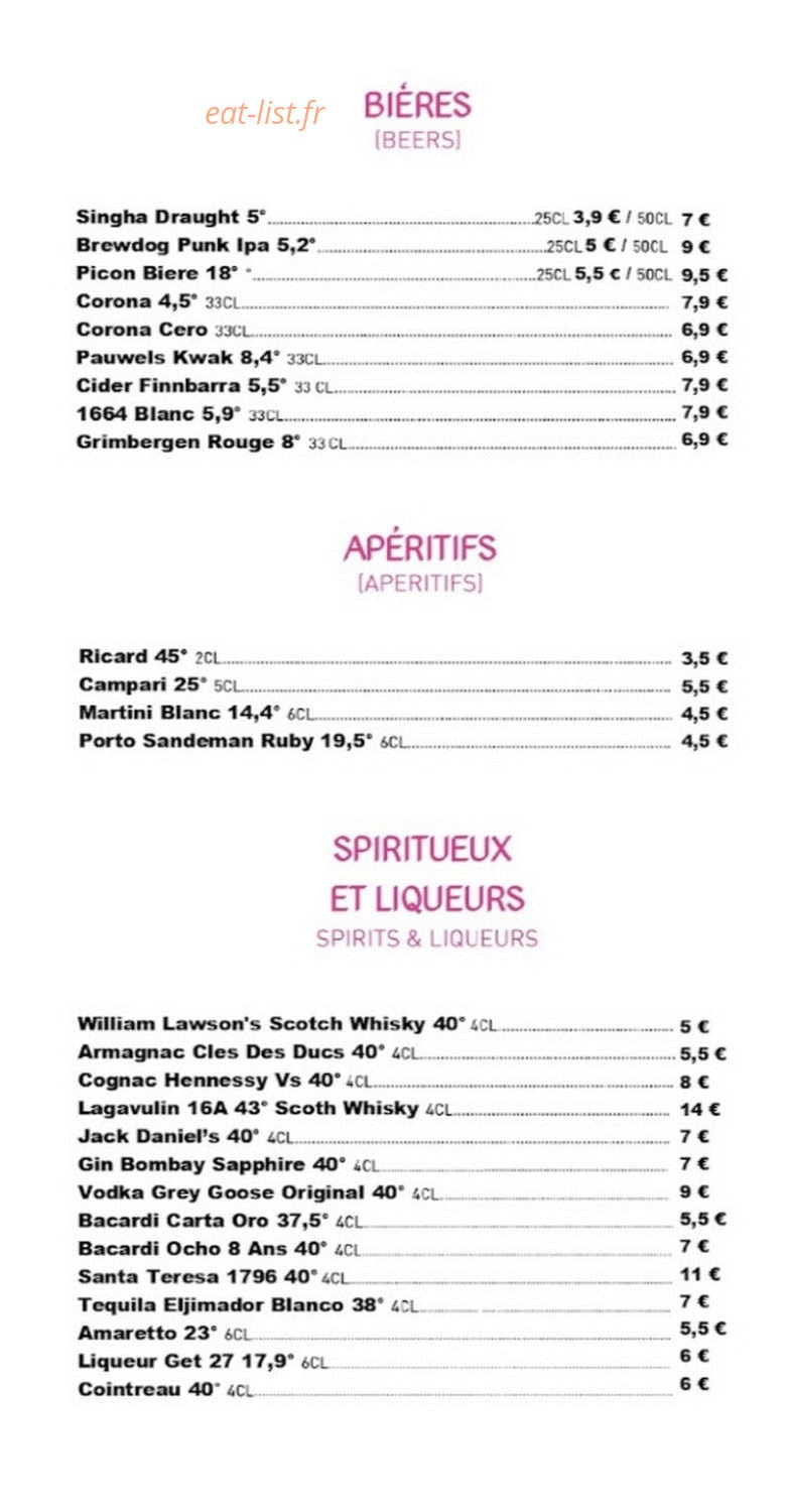 Thai Hey — carte page 4