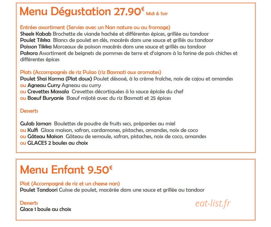 The Tiger — carte page 1
