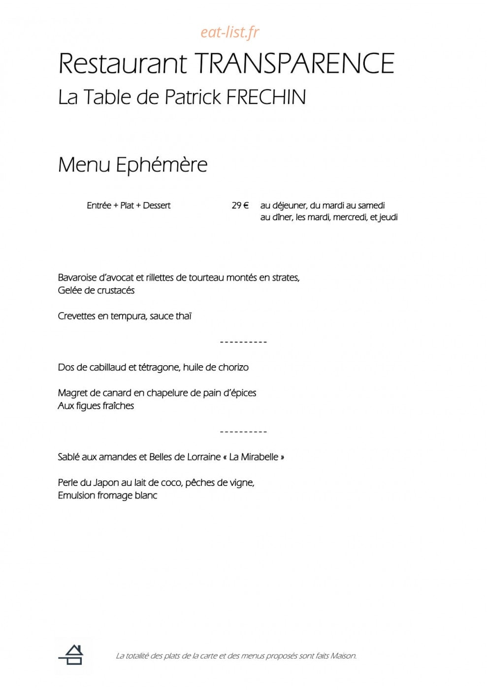Transparence — carte page 2