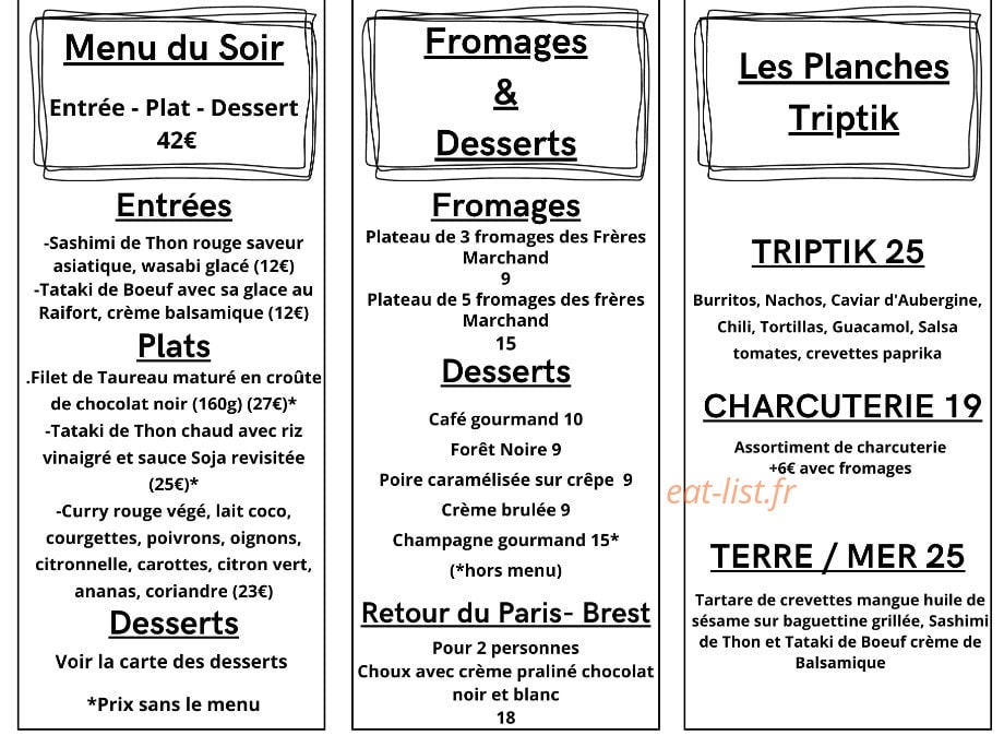 Triptik — carte page 2