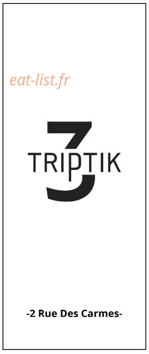 Triptik — carte page 1