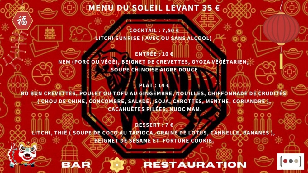 Trois Petits Points — carte page 1