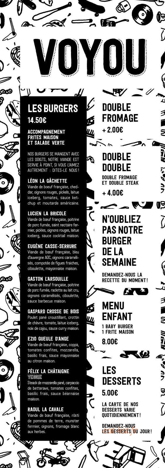 Voyou — carte page 1
