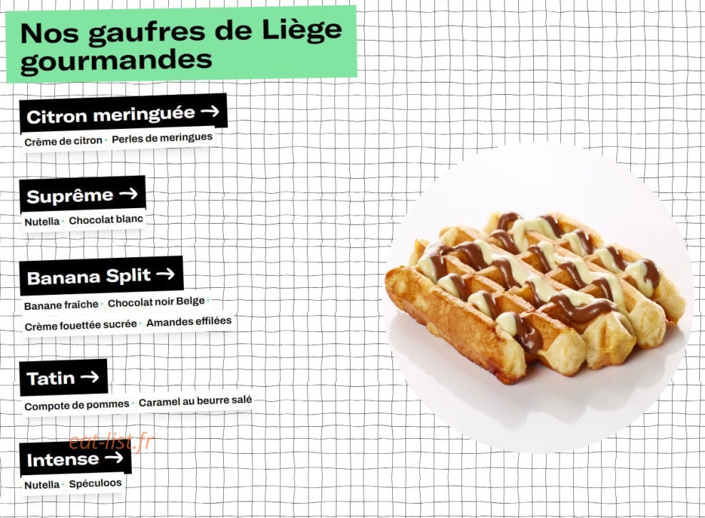 Waffle Factory — carte page 3