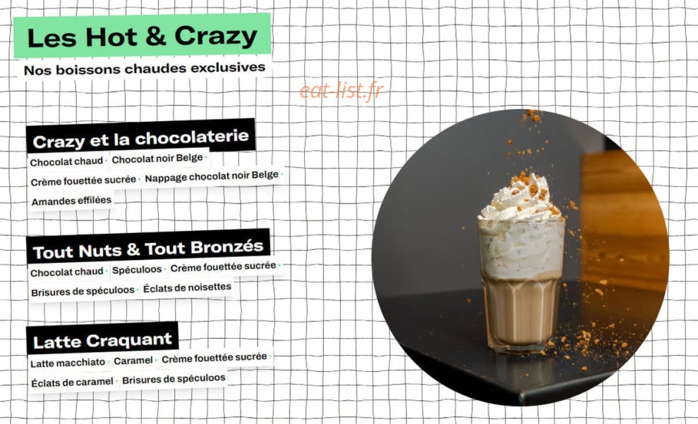 Waffle Factory — carte page 9