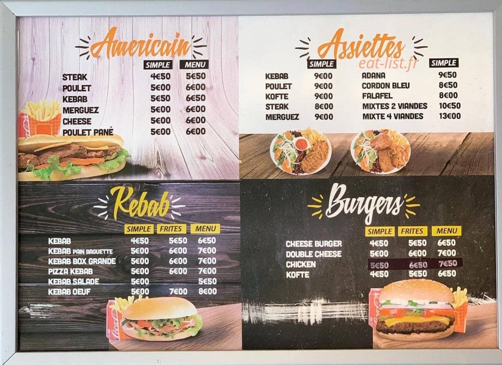 Iso Kebab — carte page 3