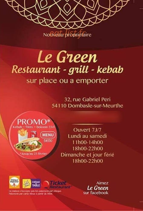 Le Green — carte page 1