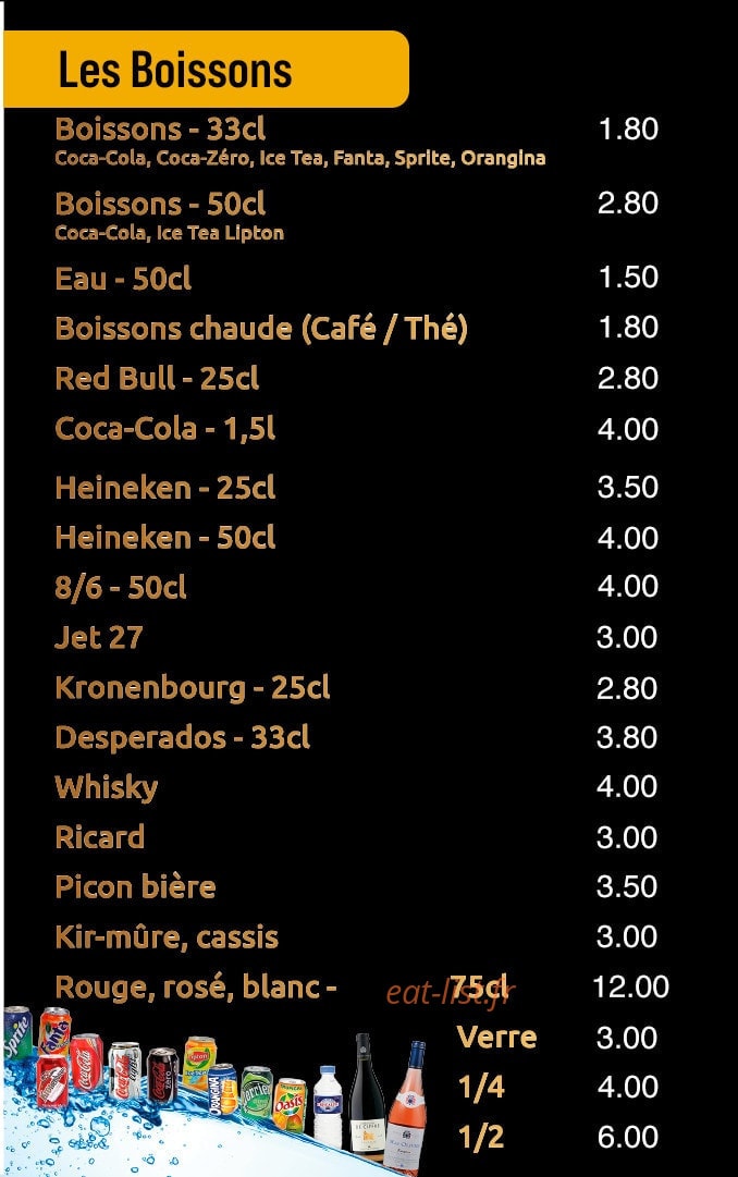 Ok Kebab — carte page 8