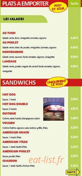 Pizza Napoli — carte page 4