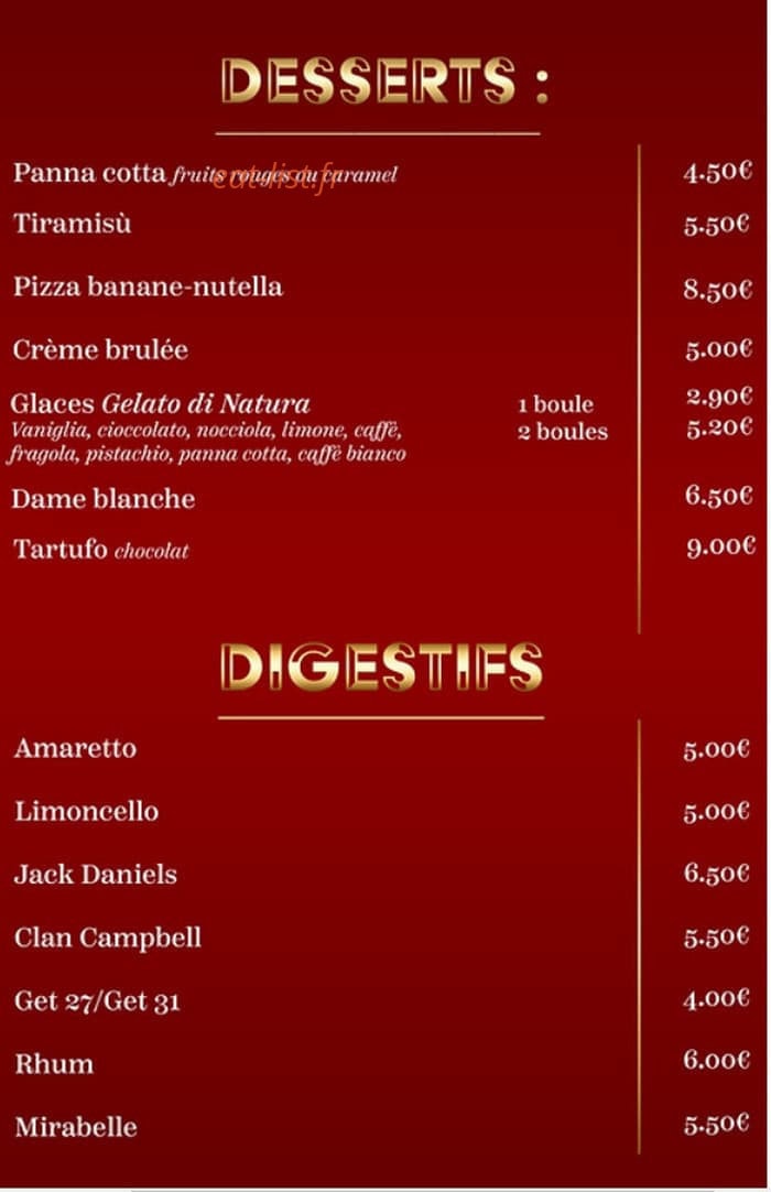 La Félicità — carte page 6
