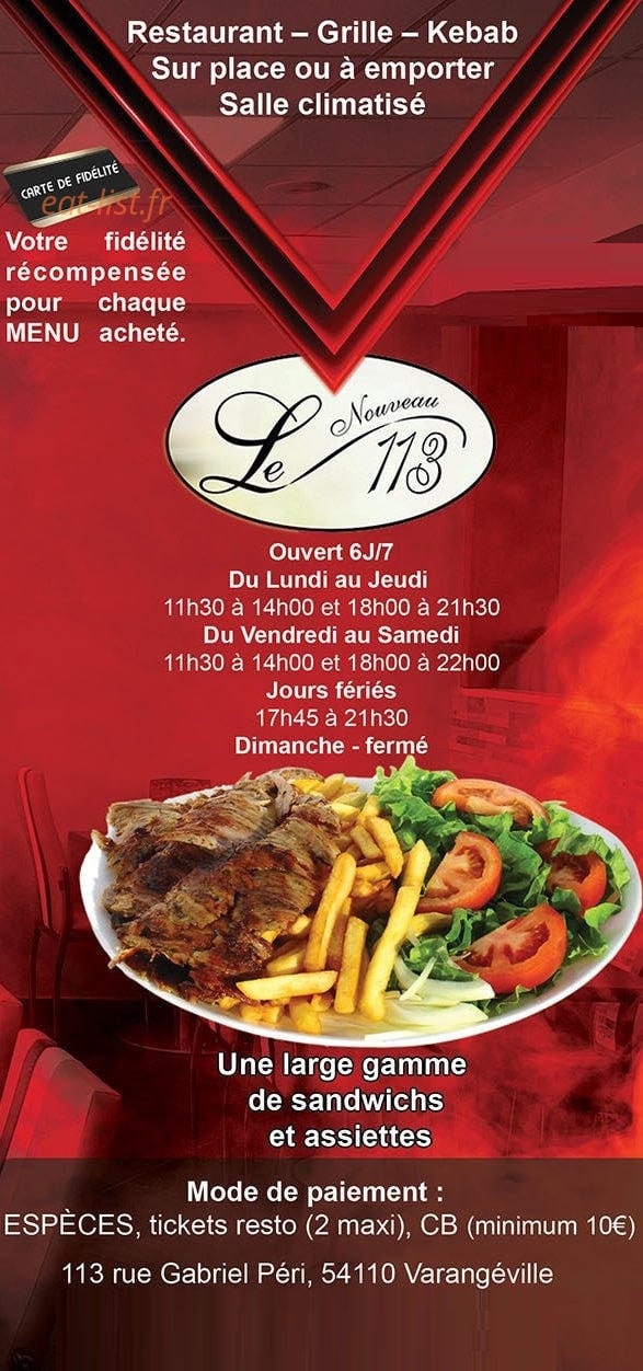 Le Nouveau 113 — carte page 1