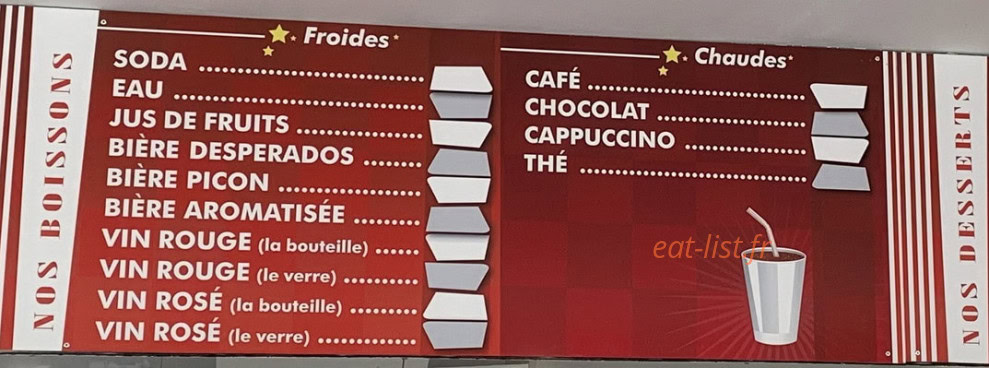 Snack Jacqueray — carte page 4